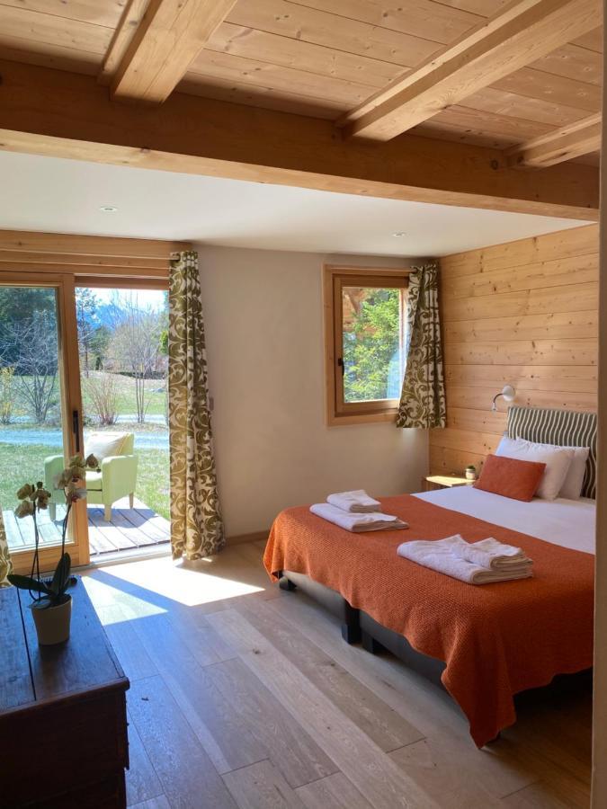 Chalet Isabelle Mountain Lodge 5 Star 5 Bedroom En Suite Sauna Jacuzzi Σαμονί Εξωτερικό φωτογραφία