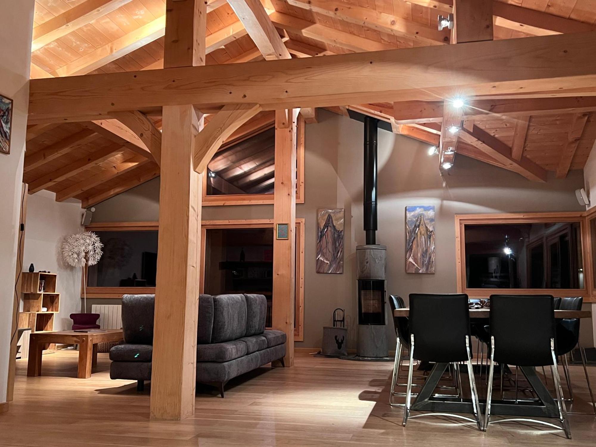 Chalet Isabelle Mountain Lodge 5 Star 5 Bedroom En Suite Sauna Jacuzzi Σαμονί Εξωτερικό φωτογραφία