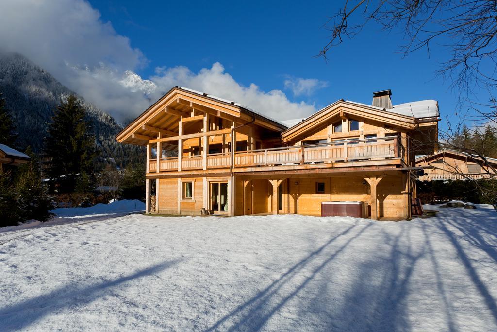 Chalet Isabelle Mountain Lodge 5 Star 5 Bedroom En Suite Sauna Jacuzzi Σαμονί Εξωτερικό φωτογραφία