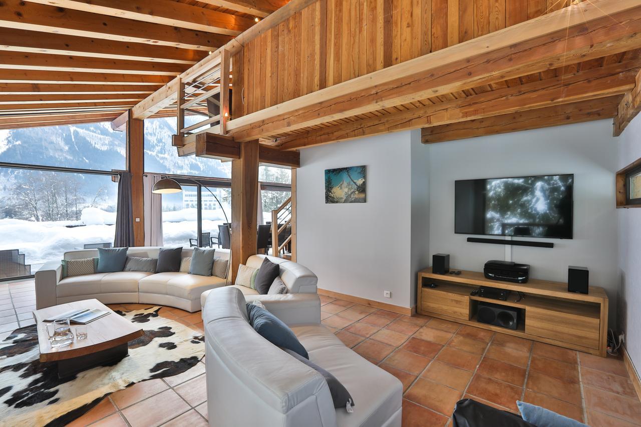 Chalet Isabelle Mountain Lodge 5 Star 5 Bedroom En Suite Sauna Jacuzzi Σαμονί Εξωτερικό φωτογραφία