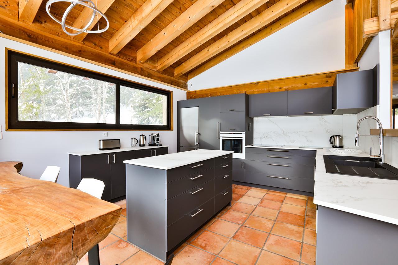 Chalet Isabelle Mountain Lodge 5 Star 5 Bedroom En Suite Sauna Jacuzzi Σαμονί Εξωτερικό φωτογραφία