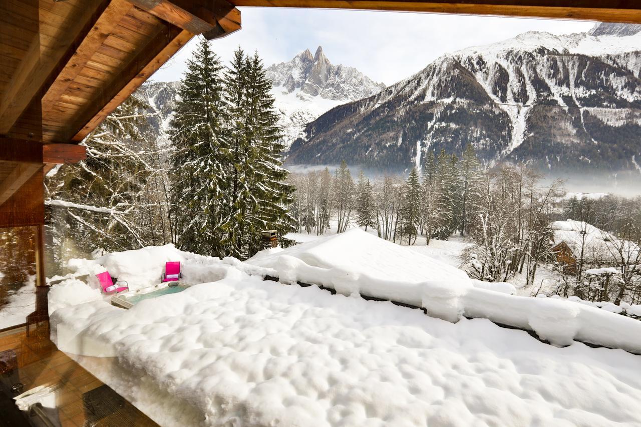 Chalet Isabelle Mountain Lodge 5 Star 5 Bedroom En Suite Sauna Jacuzzi Σαμονί Εξωτερικό φωτογραφία