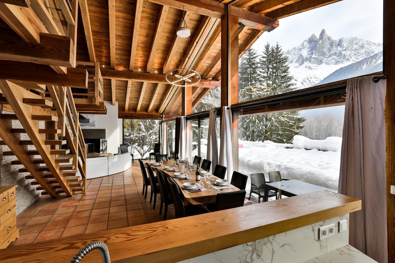 Chalet Isabelle Mountain Lodge 5 Star 5 Bedroom En Suite Sauna Jacuzzi Σαμονί Εξωτερικό φωτογραφία