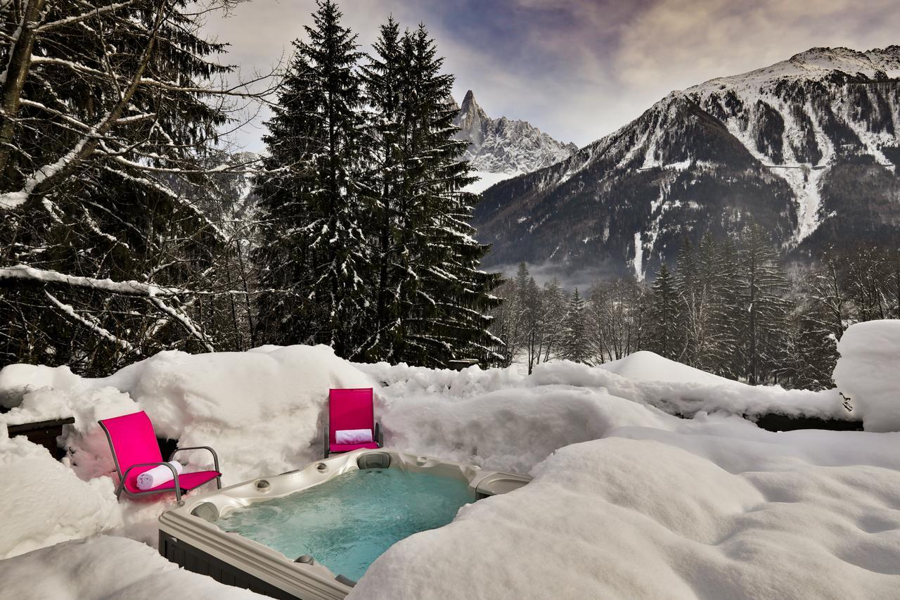 Chalet Isabelle Mountain Lodge 5 Star 5 Bedroom En Suite Sauna Jacuzzi Σαμονί Εξωτερικό φωτογραφία